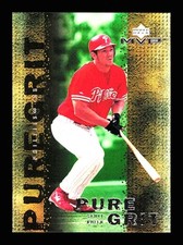 2000 Upper Deck MVP #G5 Scott Rolen Pure Grit Philadelphia Phillies