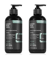 2 pack Every Man Jack Sea Salt Deeply Moisturizing Daily Conditioner Coconut Oil
