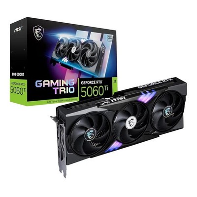 MSI GeForce RTX 5060 Ti GAMING TRIO OC Gaming Grafikkarte + 25  Steam Guthaben