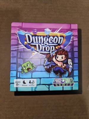 Dungeon Drop (2020)   Fast Dice/Cube Dungeon Crawler | Phase Shift Games