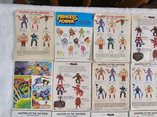1982-86 He-Man MOTU Mini Comic Lot (27) | 23 Complete + 4 Coverless + Extras VG - Picture 22 of 22