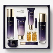 YD  Yandailan Brand. Caviar Retain Youthful Tenderness Full Set 7 pieces 
