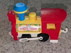 Vintage 1973 Fisher Price Circus Train 991 Engine Only Little People SEE VIDEO