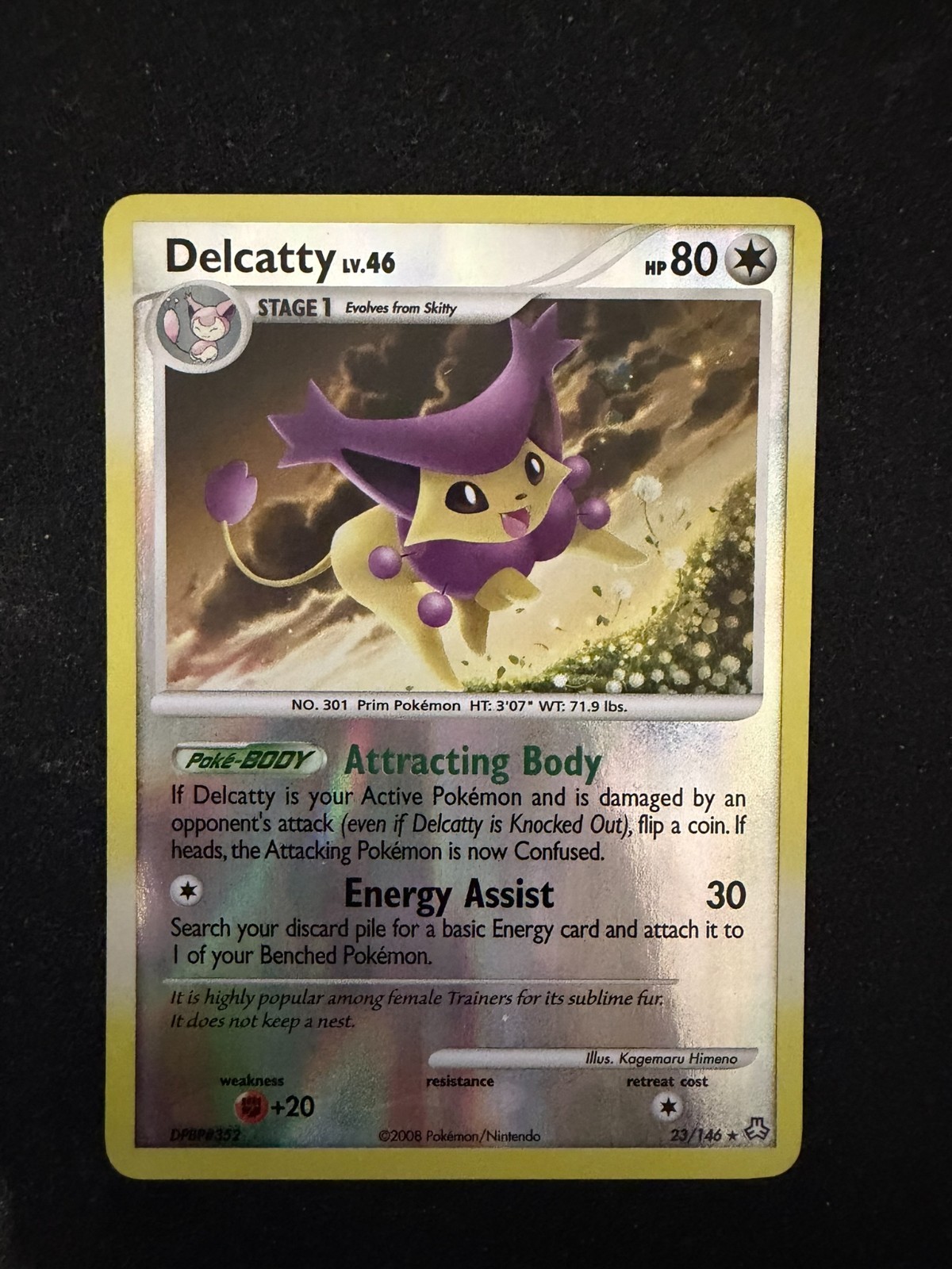 Delcatty 23/146 Legends Awakened Reverse Holo Pokemon TCG