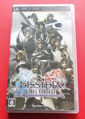PSP Kingdom Hearts Dissidia Final Fantasy FF Type-0 & Crisis Core PSP Kingdom Hearts Dissidia Final Fantasy FF Type-0 & Crisis Core