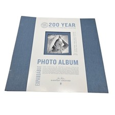 NEW John Porter Expandable Photo Album Blue 12x12 Post Bound Wilhelm Researched