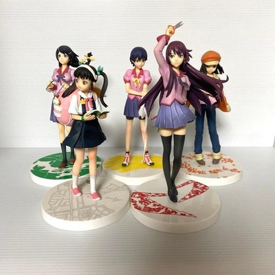 Banpresto Bakemonogatari Figure Set Collectible Anime Authentic Japan Rare