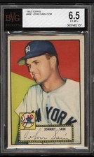 1952 Topps  Johnny Sain #49 Red Back BVG 6.5