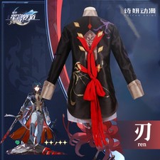 Anime Honkai  Star Rail Cos Ren Hallowen Party Cosplay Clothes Full Set Costumes