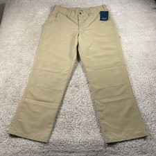 Propper EdgeTec Pants Mens 34x30 Khaki Tactical Ripstop Soil Stain Resistant NWT