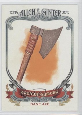 2015 Topps Allen & Ginter's Ancient Armory Dane Axe #AA-7 2k3