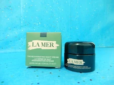 LA MER The Rejuvenating NIGHT Cream Travel Size .24 oz / 7ml ~$55 Value
