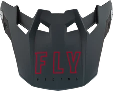 FLY RACING 73-47131M FORMULA CC CENTRUM VISOR MATTE GREY/BLACK MD/LG
