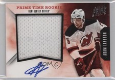 2011 Panini Prime Time Rookie Materials Signatures /50 Adam Larsson #17 Auto 2d8