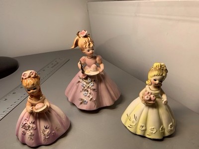 Set Of 3 Josef Originals  Growing Up Girls  