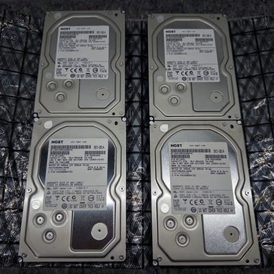 LOT 4 HGST HUS724020ALA640 Ultrastar 2TB 7200 RPM SATA 64MB Cache