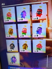 Fortnite- Any spirits at level 5 (Galaxy, Gum...