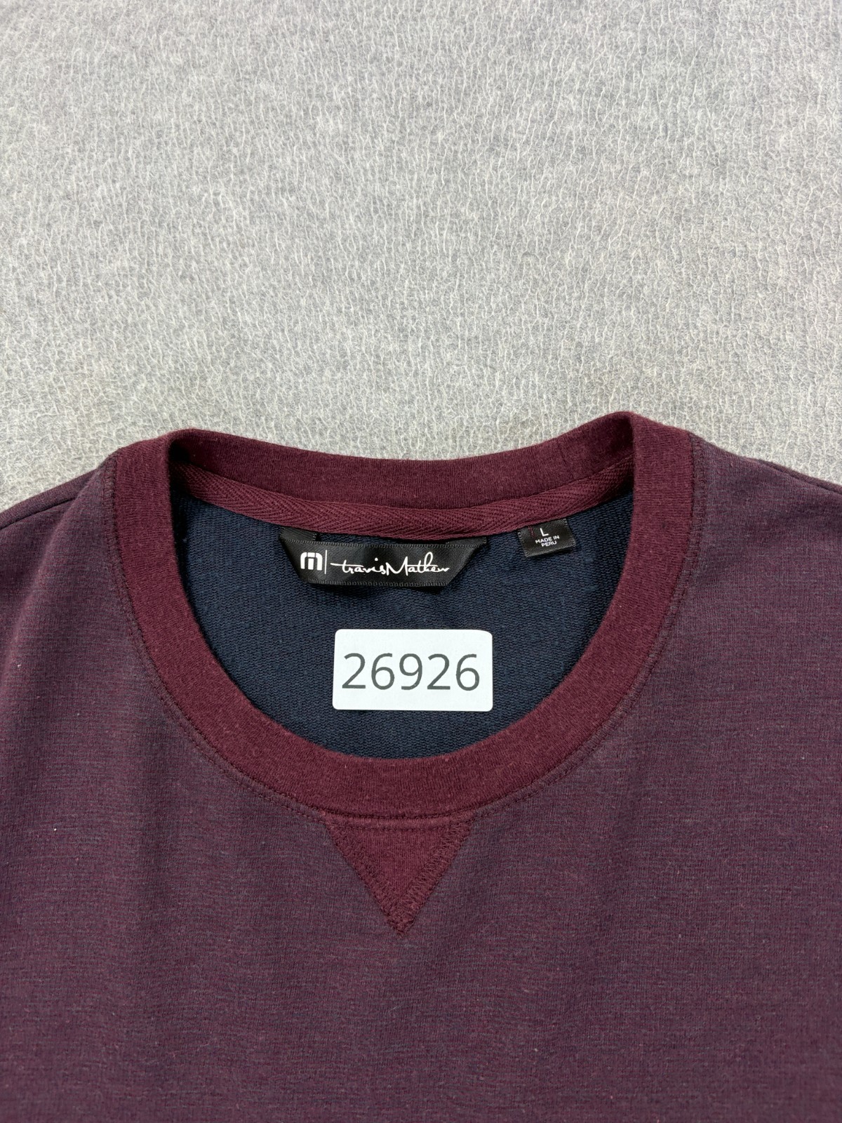 Travis Mathew Polyester Cotton Midweight Crew Swe… - image 4