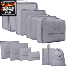 Reise-Organizer Set Kompressions Packwürfel Gepäckaufbewahrung, vielseitig, wass