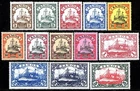 G5. 13 1901 German Colony Samoa Yacht Complete Set Reproduction Stamp sv