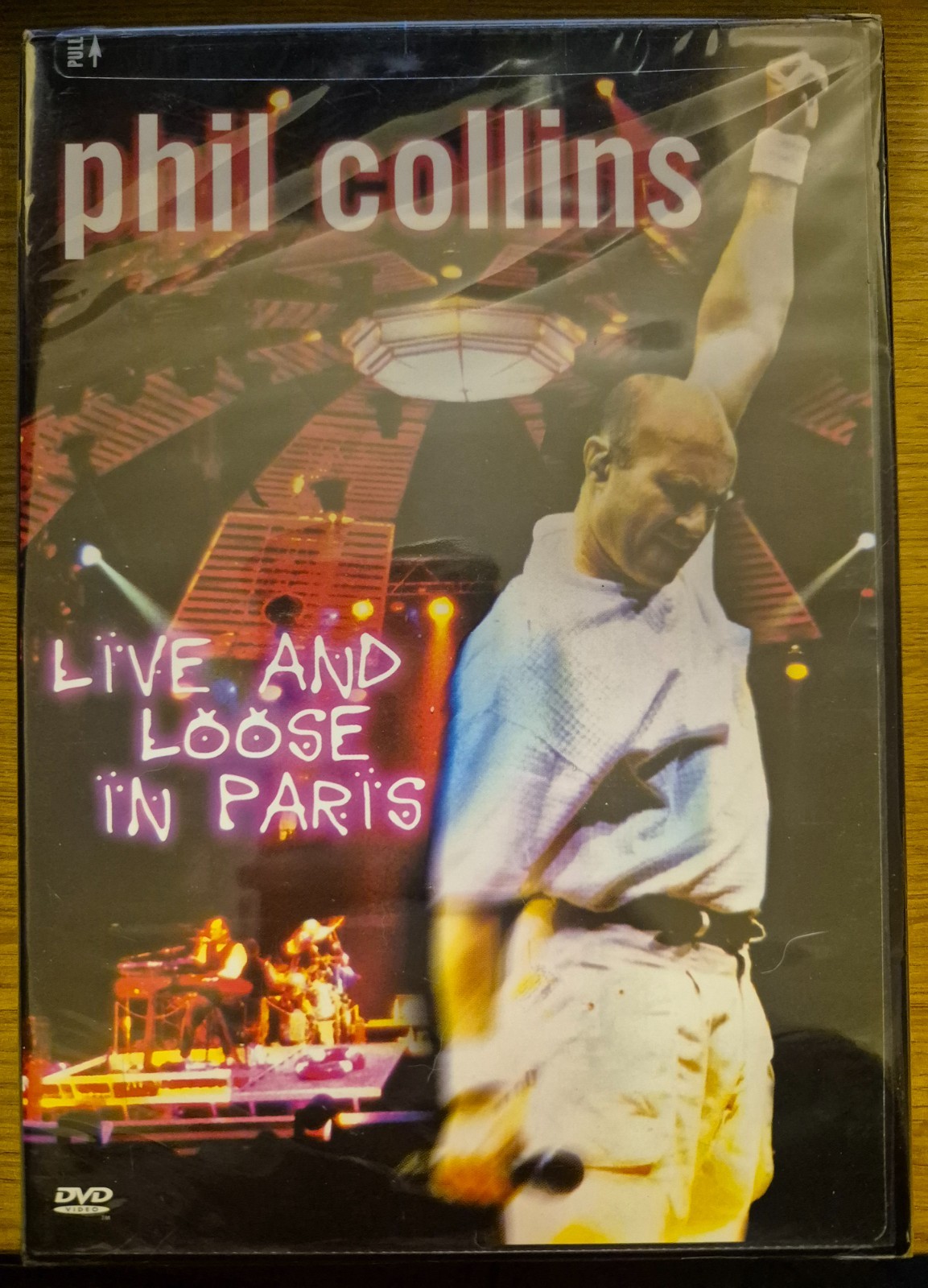 Phil Collins Live & Loose in Paris DVD, 1997, NEW & SEALED, REGION 1
