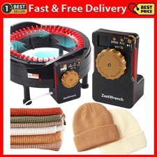 [2025 Upgrade] Electric Knitting Machine Adapter for Addi Express King Size Kni