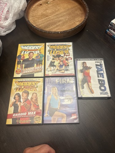 The Biggest Loser - Workout cardio Billy Blanks Tae Bo Aerobics DVD lot exercise