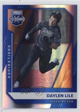 2021 Panini Elite Extra Edition Aspirations Blue 47/249 Daylen Lile #47 0nr3