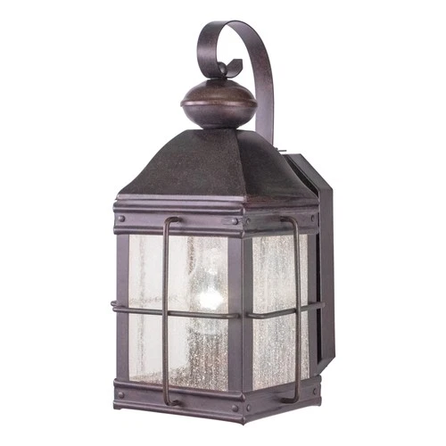 Vaxcel Lighting OW39573 Revere 1 Light Outdoor Wall Sconce - 8 - Bronze - Picture 1 of 5