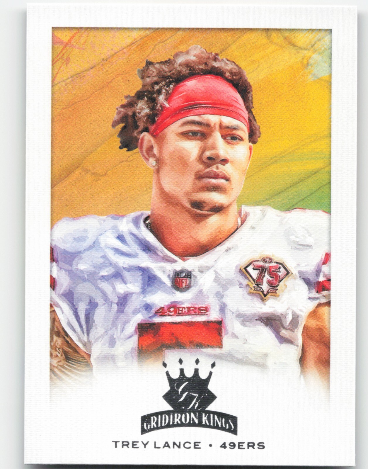 TREY LANCE GK-3 ROOKIE RC GRIDIRON KINGS 2021 CHRONICLES SAN FRANCISCO NM