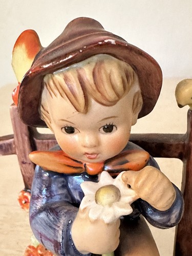 Hummel “She Loves Me She Loves Me Not” TMK 3 Figurine Full Bee #174 W GERMANY! - Picture 10 of 12
