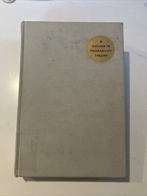 Vintage - A Course In Probability Theory - Kai Lai Chung -  HC - 1968