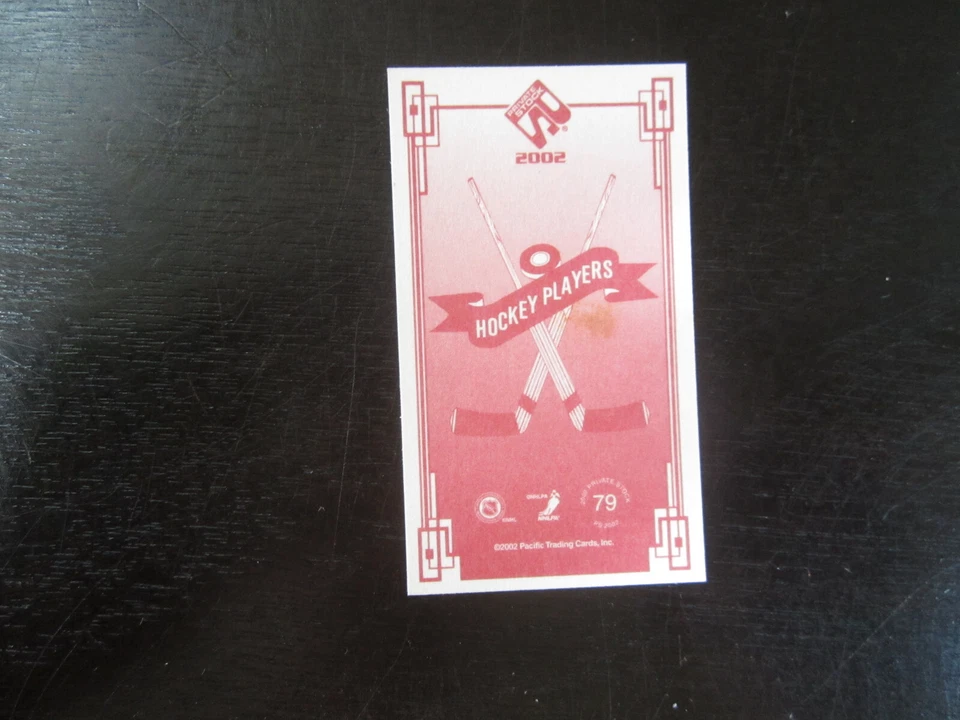 2001-02 Private Stock PS 2002 Mini # 79 Mark Bell (B23) Chicago Blackhawks - Image 2 of 2
