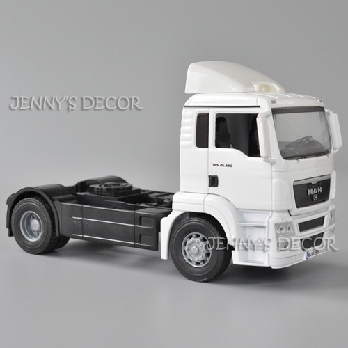 1:32 Scale Diecast Metal Model Semi Truck Toy Man TGS Tractor Miniature Replica - Picture 13 of 15
