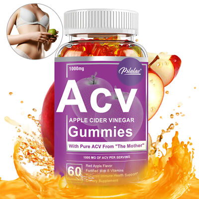 ACV Gummies 1000mg - Abnehmen, Fatburner, Body Detox, Appetitzügler