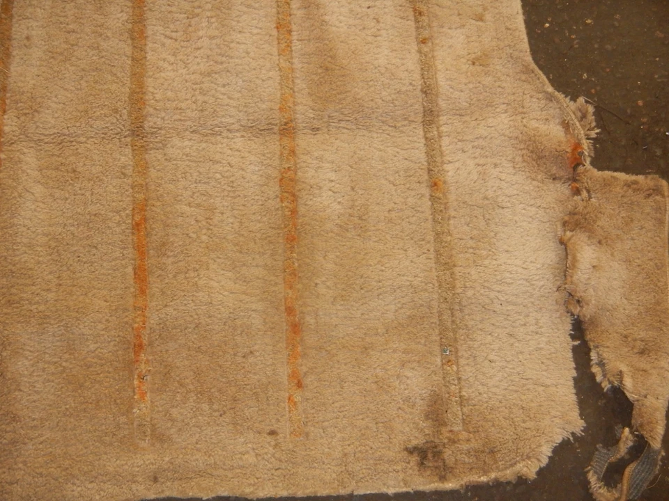 Jeep Grand Wagoneer SJ 63-91 OEM Rear Gate Tail Gate Cargo Carpet Tan FREE SHIP - Image 3 of 4