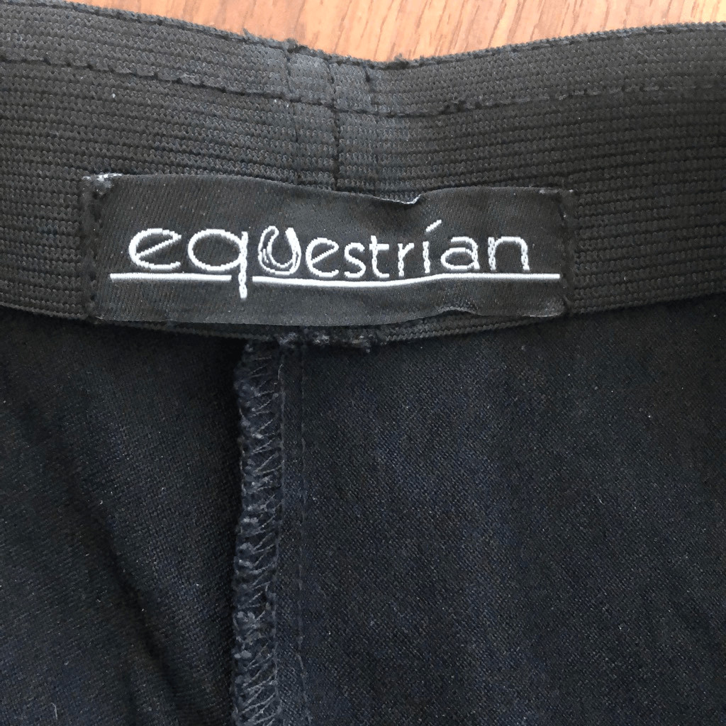 Equestrian black, snaffle bit detail, Horsebit pa… - image 3