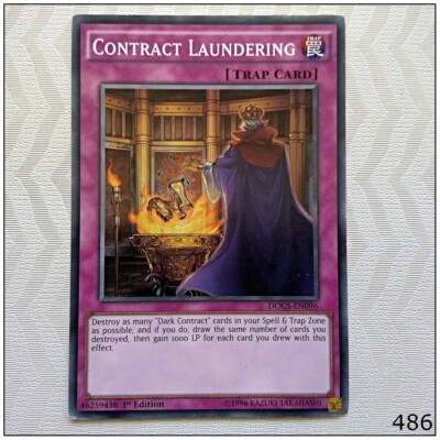 Contract Laundering - DOCS-EN096 - Common 1st Edition Yugioh