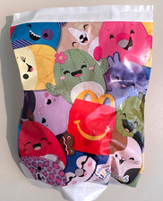 NIB McDonald's 2025 Happy Meal Squishmallows Red Bag Factory Sealed Toy Plush