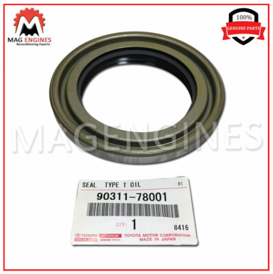 リョウ 90311-78001 GENUINE OEM SEAL, OIL (FOR REAR AXLE HUB), LH/RH