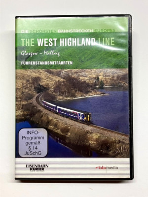 DVD ''Glasgow - Mallaig''  Führerstandsmitfahrt  Eisenbahn-Kurier  EK  rbb