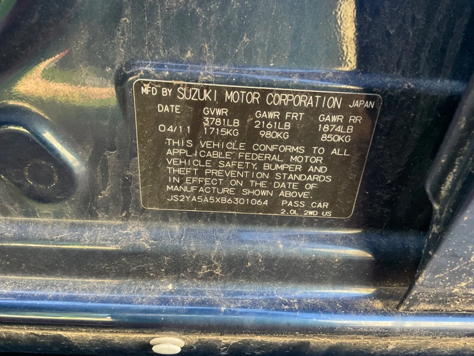 Varilla de medición y tubo fluidos de transmisión automática Suzuki Sx4 2007-2013 Foto 4 de 4