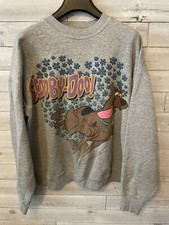 Vintage 1990s Cartoon Network Scooby Doo Sweatshirt Long Sleeve size large