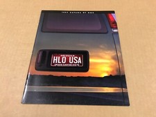 Vintage 1997 GMC Savana 27-Page Dealership Salesman Brochure