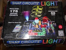 Lot O 2 Elenco Snap Circuits Light Model SCL-175 JR SC-100 Open Box Complete Set