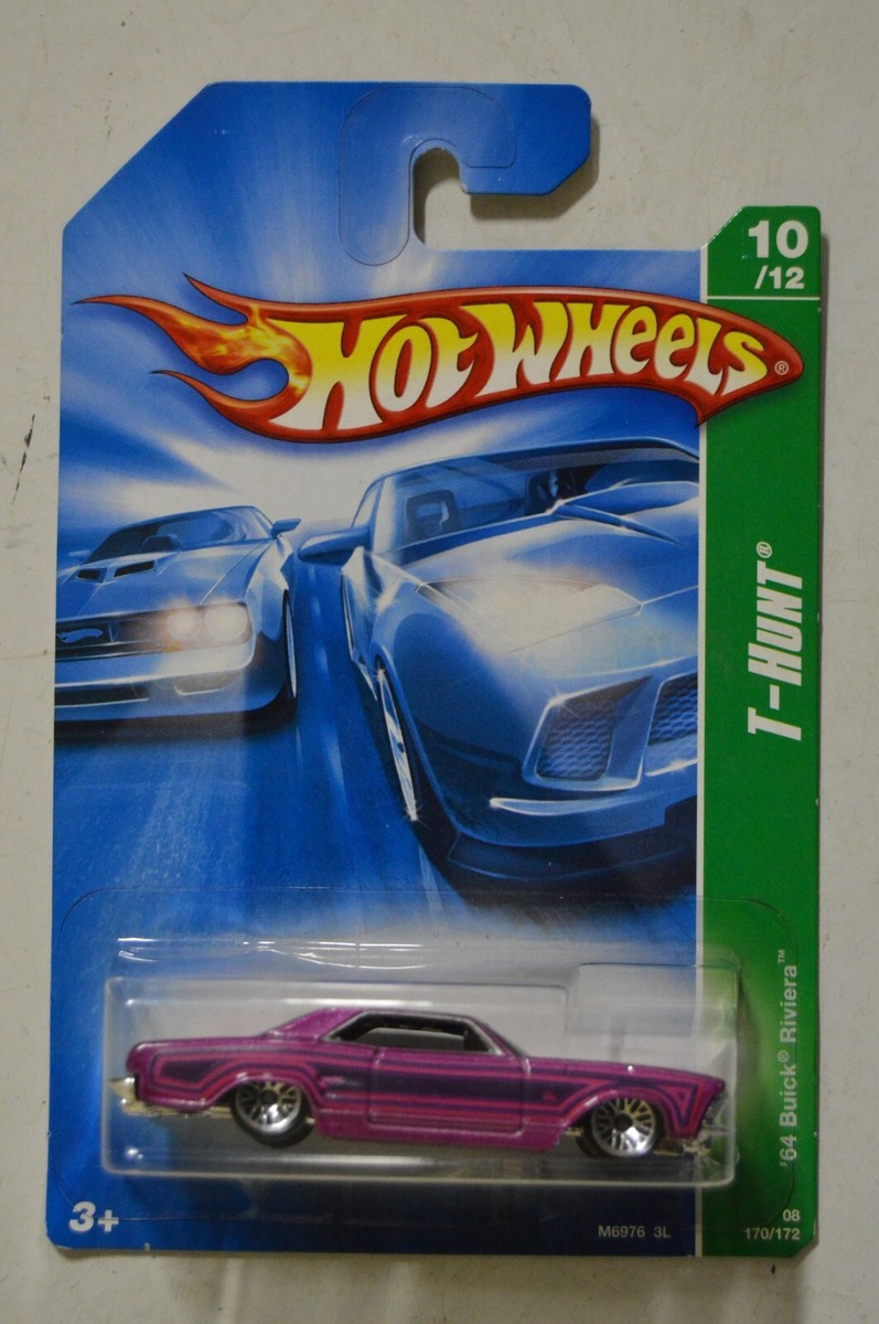 2008 Hot Wheels Treasure Hunt 64 Buick Riviera Purple 1:64 Diecast