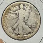 1917-D OBVERSE  SILVER WALKING LIBERTY HALF DOLLAR  BETTER COIN