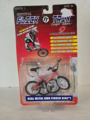 1999 Flick Trix Finger Bikes Series 1 Diamondback New in Package Spin Master