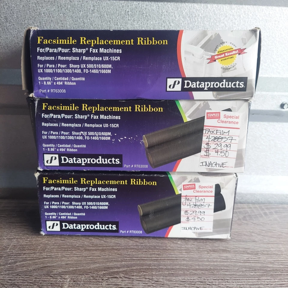Facsimile Replacement Ribbon for Panasonic Fax Machines UX-15CR (BRAND NEW) - Image 2 of 4