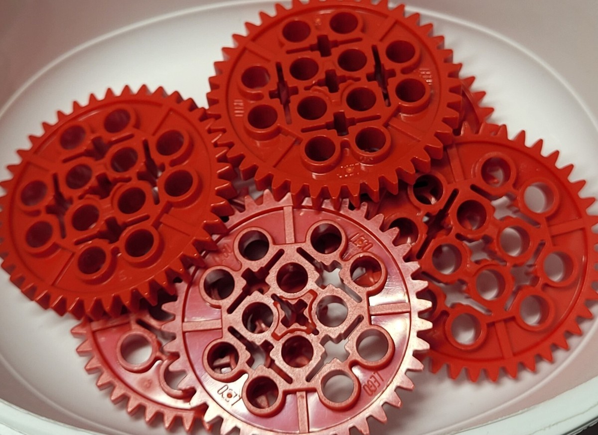3d Printed Lego Technic Gear Custom Lego Parts 3d Print Lego Gears